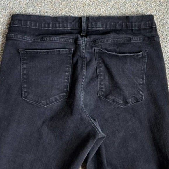 GAP True Skinny Sculpting Jeans Black Wash Mid Rise Stretch Denim Women's 33 - Picture 4 of 7